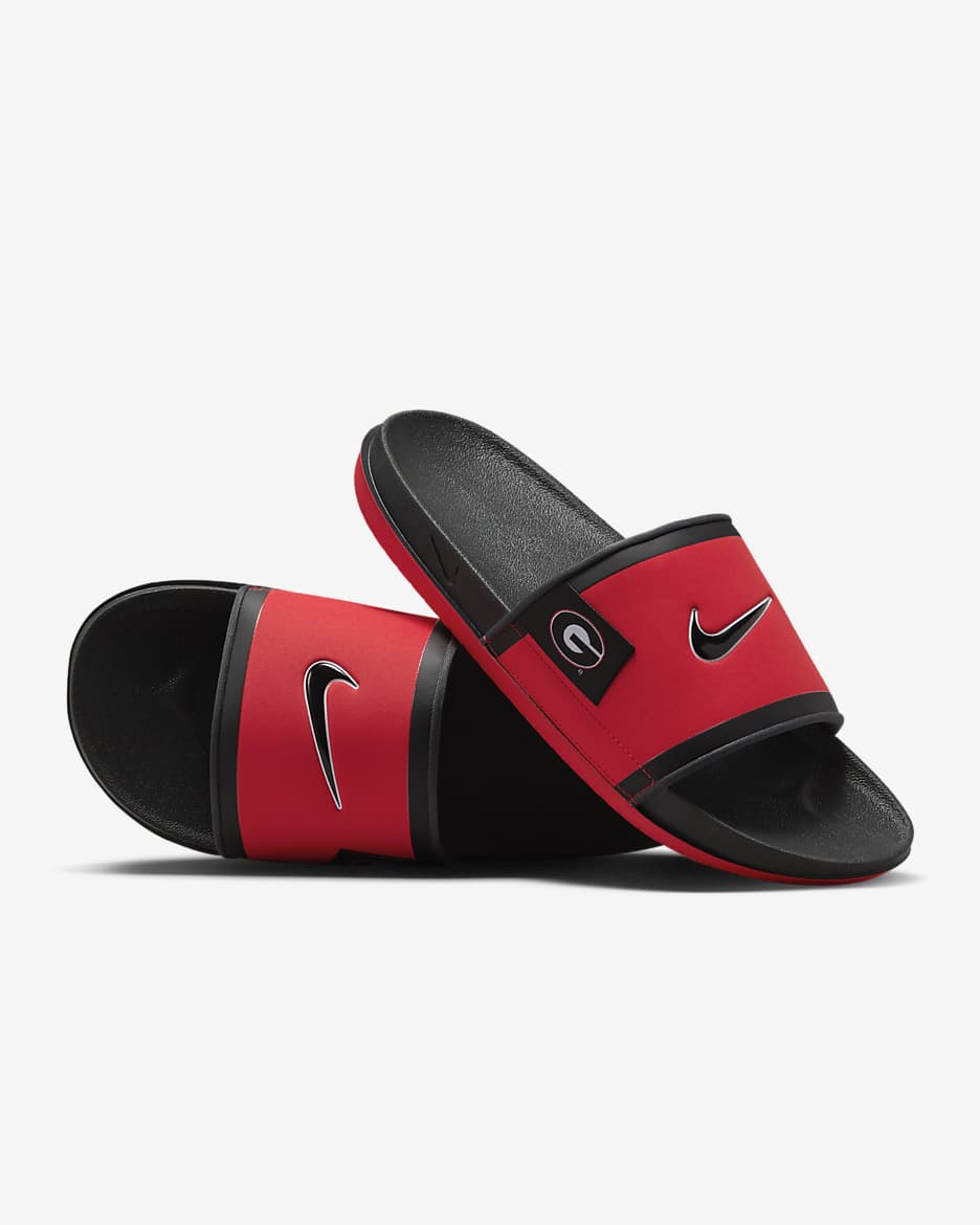 Nike College Offcourt Georgia Slides